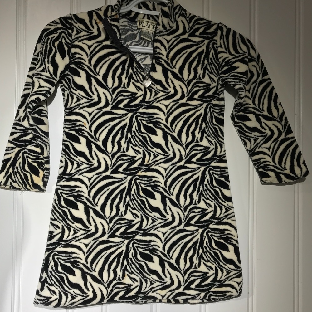 The children’s place vintage zebra tunic size 6